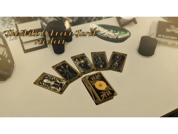 Alpha The Wild Unknown Tarot by larsgofman - The Sims 4 Custom Content