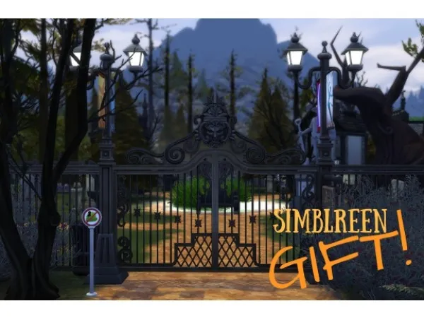 Alpha Forgotten Cemetery by ronniescorner - The Sims 4 Custom Content