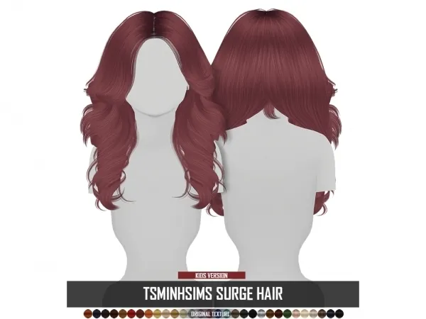 TSMINHSIMS - SURGE HAIR - KIDS VERSION'