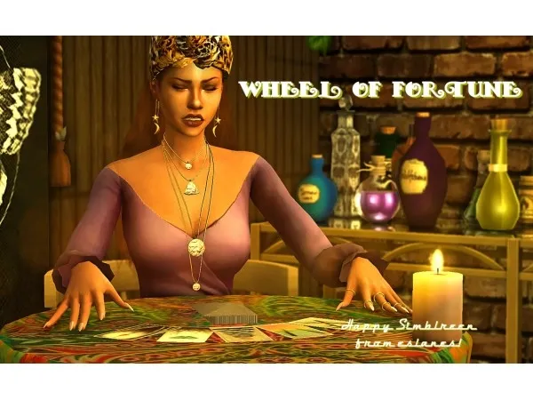 Maxis Match Wheel of Fortune poses by eslanes - The Sims 4 Custom Content