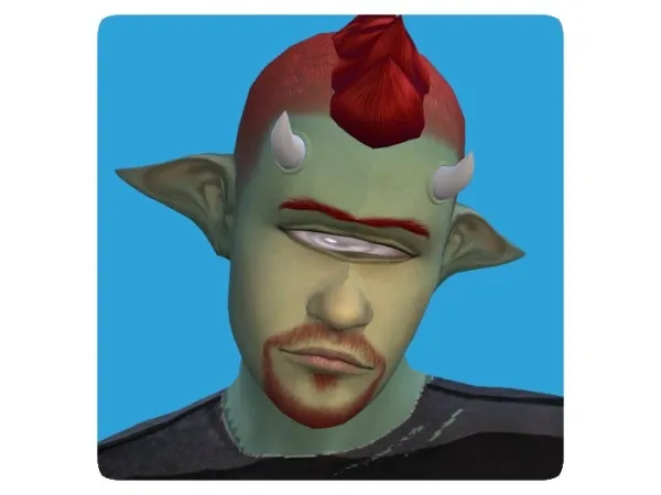Maxis Match Cyclops by tekri - The Sims 4 Custom Content