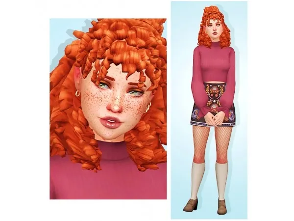 Maxis Match Charlotte sims by naevys - The Sims 4 Custom Content