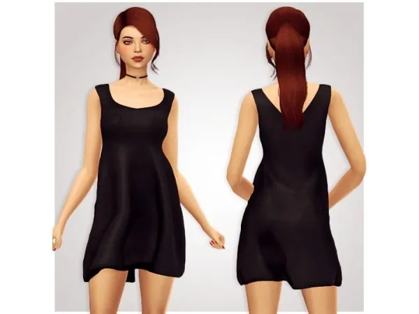 Alpha [Serena 6] Tuscany dress - The Sims 4 Custom Content