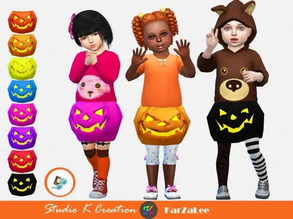Maxis Match Pumpkin acc for toddlers k creation by studio - The Sims 4 Custom Content