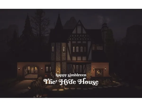 Maxis Match The Hyde House 2 bed 3 bath by whyeverr - The Sims 4 Custom Content