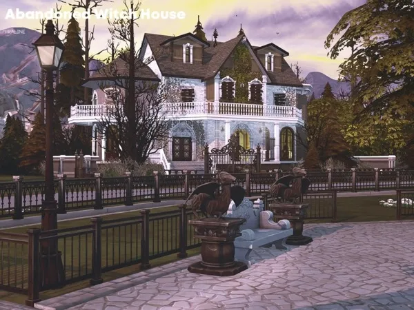 Maxis Match Abandoned Witch House - The Sims 4 Custom Content