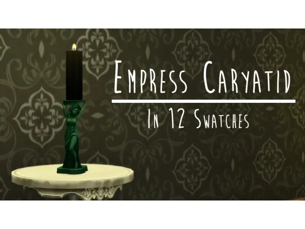 Maxis Match The Empress Caryatid by teanmoon - The Sims 4 Custom Content