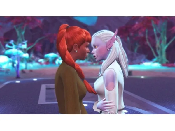 Maxis Match Alien Love Animations Pack by slowpika - The Sims 4 Custom Content