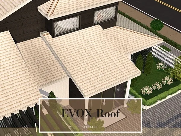 EVOX Roof - The Sims 3 Custom Content
