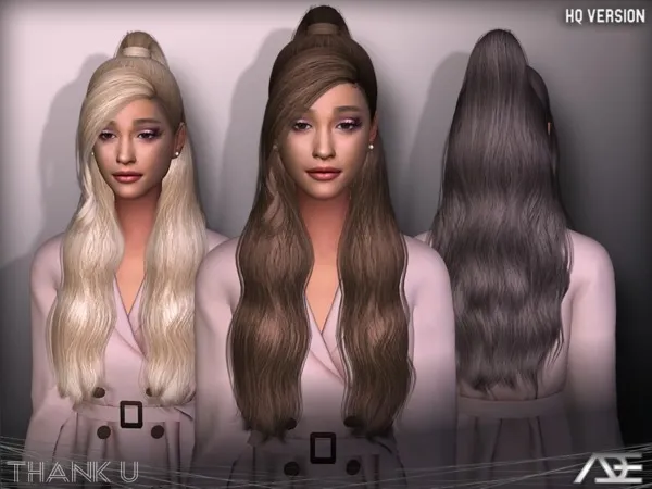 Ade Thank U (HQ Version) by thesimsresource - The Sims 4 Custom Content