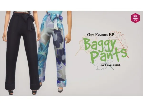 Maxis Match Baggy Pants fairytale by todaywasa - The Sims 4 Custom Content