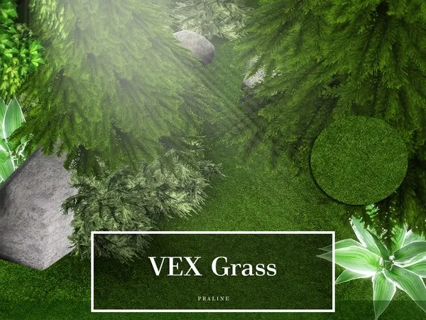 VEX Grass - The Sims 3 Custom Content