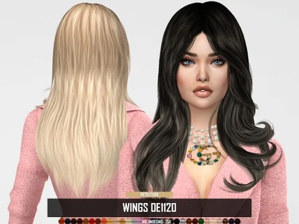 Alpha WINGS OE1120 (RETEXTURE) - The Sims 4 Custom Content