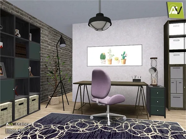 Jenna Office - The Sims 3 Custom Content