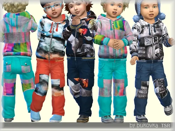 Alpha Toddler Pants m - The Sims 4 Custom Content