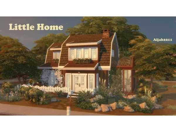 Maxis Match Little Home by isegrimsims - The Sims 4 Custom Content