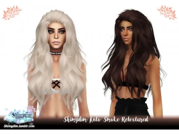 Alpha S4 Anto Smoke Retexture Naturals Unnaturals - The Sims 4 Custom Content