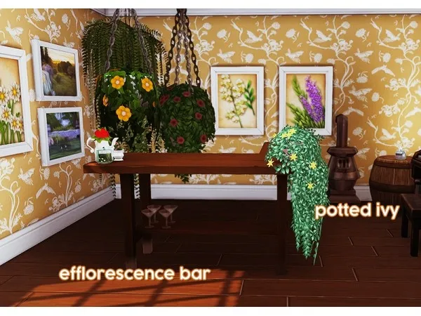 Maxis Match EFFLORESCENCE COLLECTION sims by kismet - The Sims 4 Custom Content