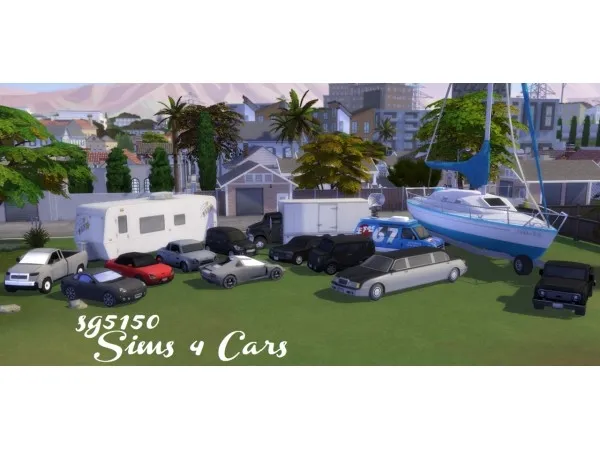 Maxis Match sg5150 Sims 4 Cars - The Sims 4 Custom Content