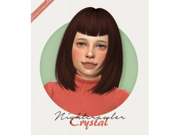 Alpha Nightcrawler Crystal for kids by simiracle - The Sims 4 Custom Content