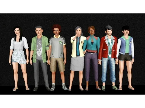 WA Make Overs by novapark - The Sims 3 Custom Content