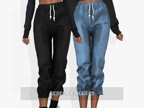 Alpha Rebecca Joggers - The Sims 4 Custom Content