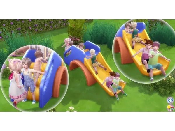 Maxis Match Toddler Pose 08 luckyday by a - The Sims 4 Custom Content