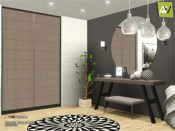 Lemire Hallway - The Sims 3 Custom Content