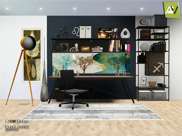 Karla Office - The Sims 3 Custom Content