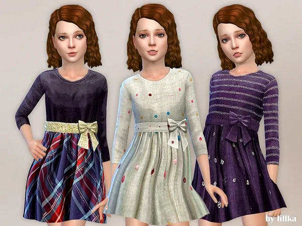 Alpha Designer Dresses Collection P115 - The Sims 4 Custom Content