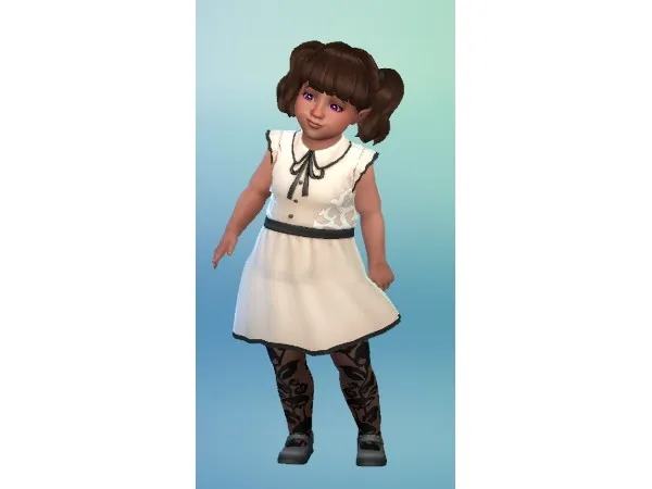Maxis Match Vampires GP Tights Conversion Toddlers by xstech - The Sims 4 Custom Content