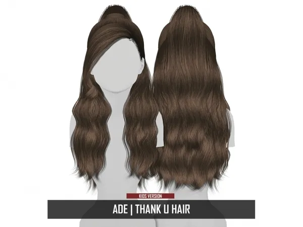Alpha ADE THANK U KIDS VERSION - The Sims 4 Custom Content