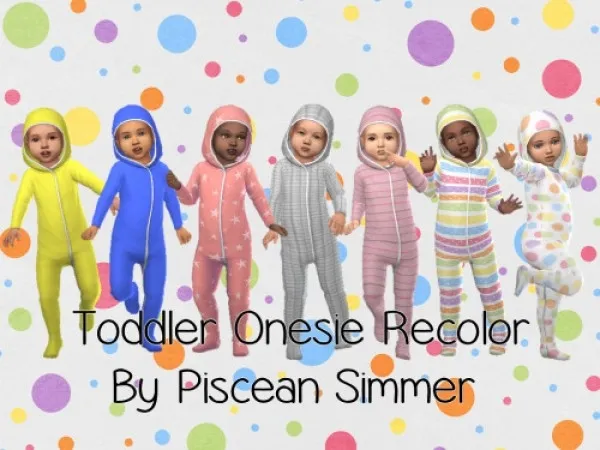Maxis Match Onesies Recolor by pisceansimmer - The Sims 4 Custom Content