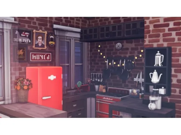 Maxis Match Apartment for one No by adasimzy - The Sims 4 Custom Content
