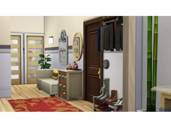Alpha Culpepper House 18 (SMALL Apartments for BIG Family) by thesummerannj - The Sims 4 Custom Content