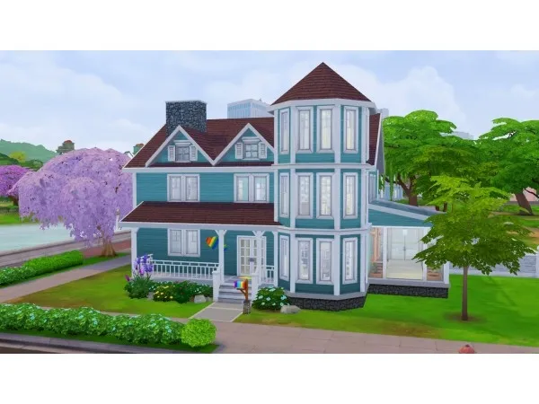 Alpha Raven Legacy Gen 4 House by simmeronnie - The Sims 4 Custom Content