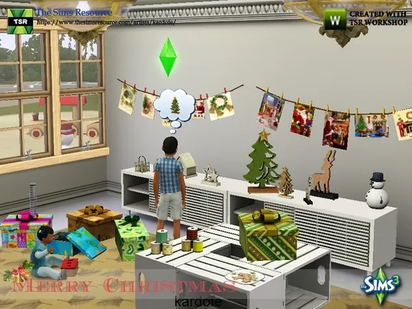 kardofe_Merry Christmas - The Sims 3 Custom Content