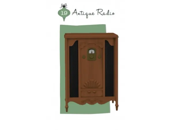 Day 19 | Antique Radio by linzlu