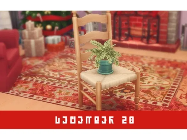 Maxis Match 20th of December Plant by stefizzi - The Sims 4 Custom Content