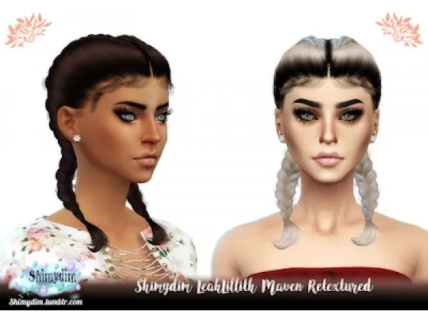 Alpha S4 LeahLillith Maven Retexture DarkRoots Naturals Unnaturals - The Sims 4 Custom Content