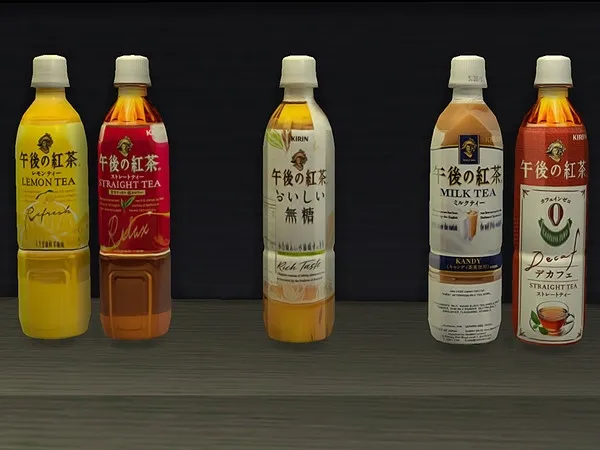 Alpha Kirin Tea Drinks - The Sims 4 Custom Content