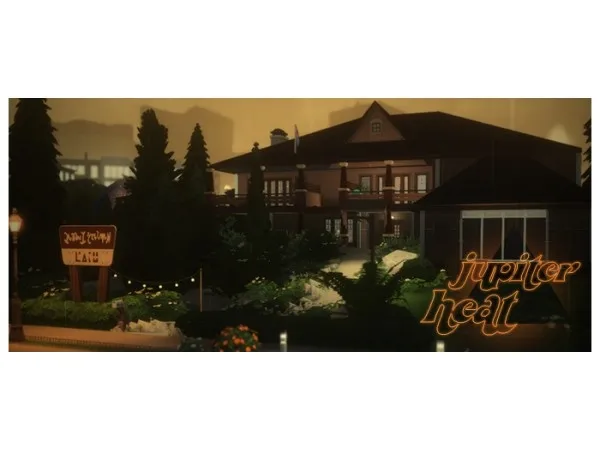 Alpha Jupiter heat motel by cowconuts - The Sims 4 Custom Content