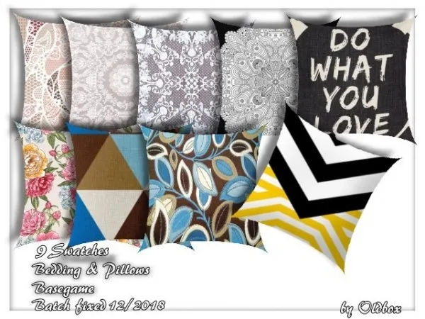Sims 4 Decorative Pillows