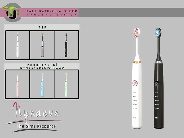 Kala Bathroom Toothbrush - The Sims 4 Custom Content