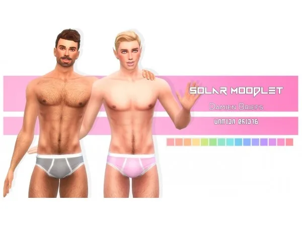 Maxis Match Solar Moodlet Damien Brief by solarmoodlet - The Sims 4 Custom Content