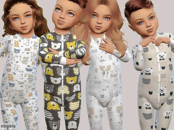Alpha Toddler Body Collection 02 - The Sims 4 Custom Content