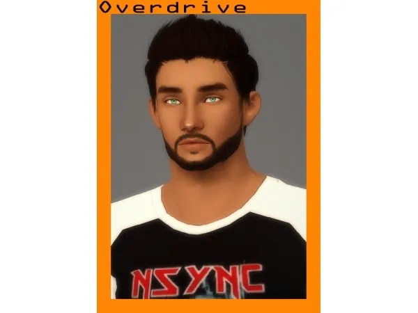 Overdrive Beard by enless - The Sims 3 Custom Content