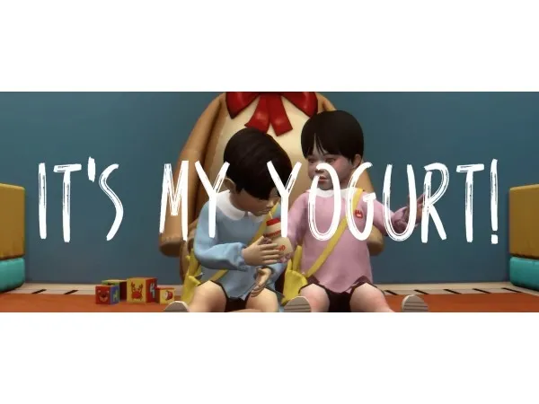 Alpha Its my yogurt pose by simsfinds - The Sims 4 Custom Content