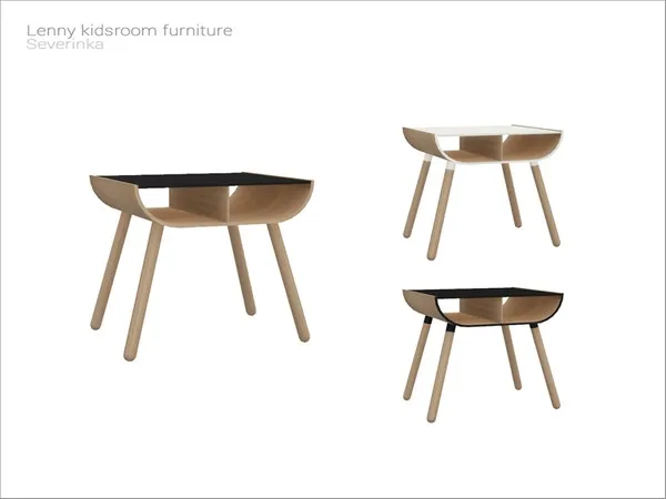[Lenny kidsroom] desk - The Sims 4 Custom Content