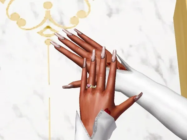 Natural glow nails by mixedharmonysimz - The Sims 3 Custom Content